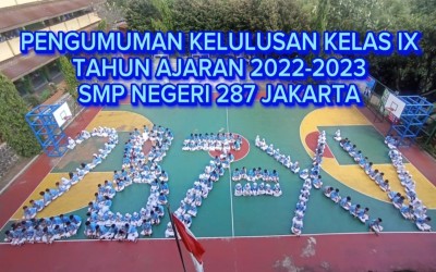 Pengumuman Kelulusan Kelas IX Tahun Pelajaran 2022/2023